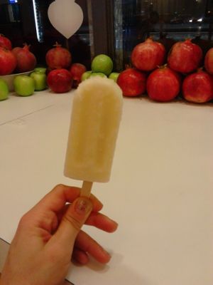 Amazing vegan lollies! at Tamara - Ben Yehuda St in Tel Aviv