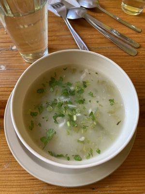 Consomé de garbanzos   at Restaurante Vegetariano - Maybe closed in Mexico City