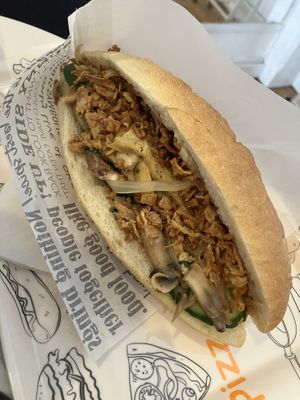 Banh mi  at Tsuki Tea in Budapest