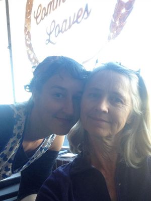 Mer and I  at Community Loaves in Jacksonville