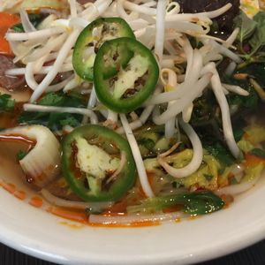 Yummy soup! at Andy Nguyen's in Sacramento