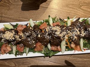 Spring “Beef” Saladd  at Andy Nguyen's in Sacramento