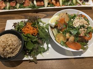 Supreme Wisdom with brown rice   at Andy Nguyen's in Sacramento