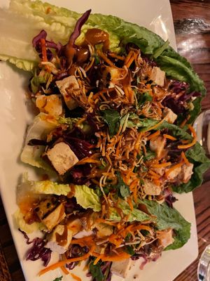 Thai Tofu Canoes at Louie's in Ashland