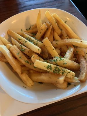 Truffle fries  at Louie's in Ashland