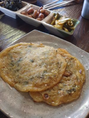 pancakes were great at Maji - 마지 in Seoul