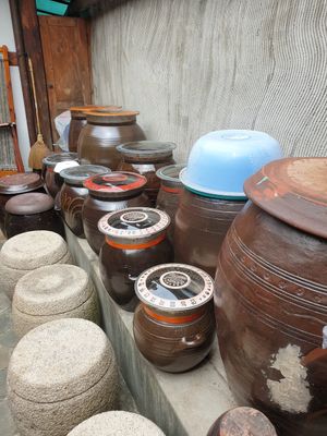 they make most they fermented sides here at Maji - 마지 in Seoul