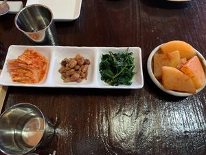Part of the set lunch  at Maji - 마지 in Seoul