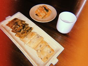 Korean Pancakes at Maji - 마지 in Seoul