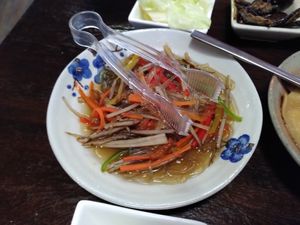 Glass noddles at Maji - 마지 in Seoul