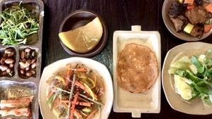 All of the dishes. at Maji - 마지 in Seoul