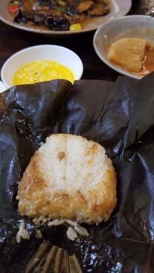 The lotus rice. It was delicious and I loved the chewy texture. at Maji - 마지 in Seoul