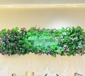 Their signage inside   at BMS Organics Cafe in Kuala Lumpur