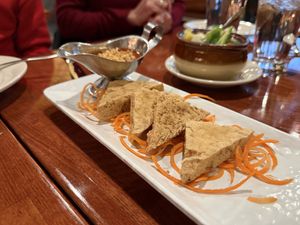Fried tofu  at SabaiThai in Winchester