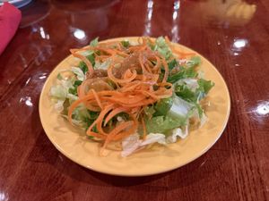 Starter salad   at SabaiThai in Winchester