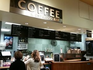 smoothie and coffee bar at Whole Foods Market - Union Square in New York City