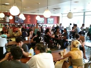 seating at Whole Foods Market - Union Square in New York City