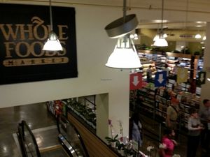 inside at Whole Foods Market - Union Square in New York City