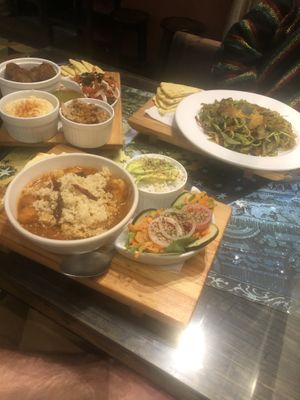 Ordered way too much! Names?? at Samsara in Antigua