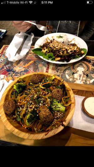 At the bottom is the Wok and the top is the Lao Tzu. at Samsara in Antigua