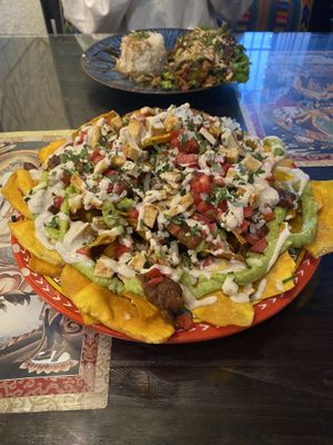 Nachos  at Samsara in Antigua