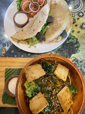 wok & shawarma   at Samsara in Antigua