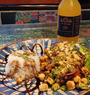 Lao Tzu curry at Samsara in Antigua