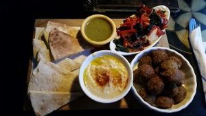 samsara plate at Samsara in Antigua