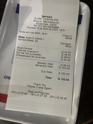   at Samsara in Antigua