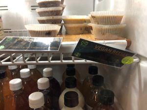 Vegan desserts  at Samsara in Antigua