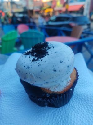 Cream and Cookies cupcake at Bunner's Bake Shop - Kensington in Toronto