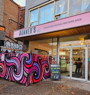 Outside at Bunner's Bake Shop - Kensington in Toronto