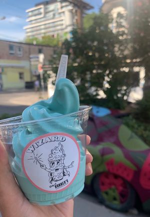 I choose cotton candy this time 😋 at Bunner's Bake Shop - Kensington in Toronto