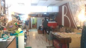 Inside Bona! at Bona! Cafe in Tijuana