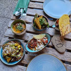 Vorspeisen at The Vegan Eagle in Hamburg