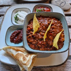 Chili at The Vegan Eagle in Hamburg