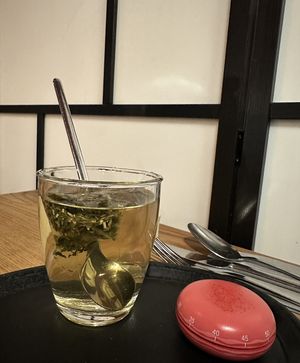 Tee mit Timer  at The Vegan Eagle in Hamburg