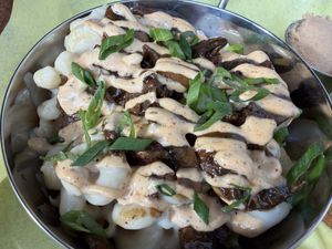 BBQ Mac and cheese   at Fungi Foods in Oakland