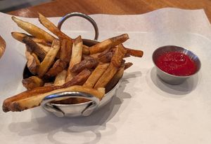 Side of fries at Fungi Foods in Oakland