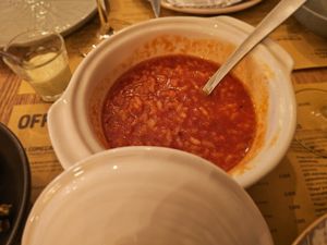 Tomato rice at OFF - Petiscos tradicionais portugueses in Aveiro