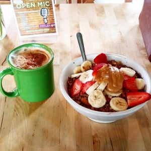 acai bowl and chai at Trilogy Sanctuary in La Jolla