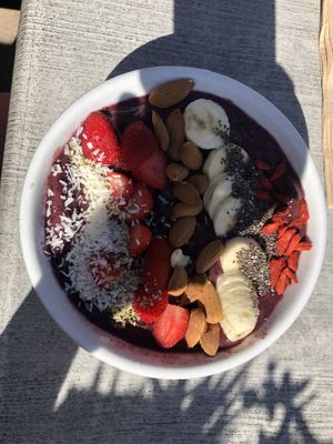 Superfood Açaí Bowl at Trilogy Sanctuary in La Jolla
