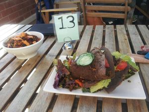 Delightful lunch at Trilogy Sanctuary in La Jolla