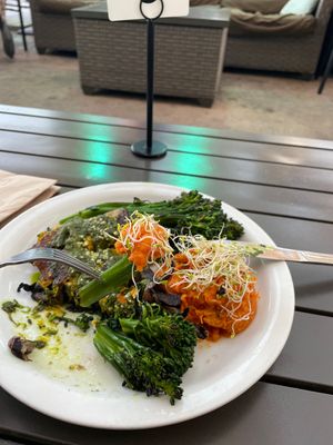  🥦 🍠 🍄😋👌  at Trilogy Sanctuary in La Jolla