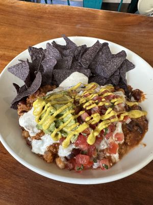 Vega-nachos  at Trilogy Sanctuary in La Jolla