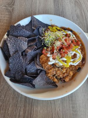 Vega-Nachos $16.90 at Trilogy Sanctuary in La Jolla
