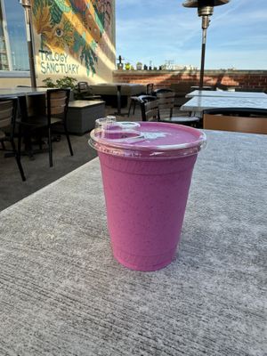Heavenly smoothie  at Trilogy Sanctuary in La Jolla