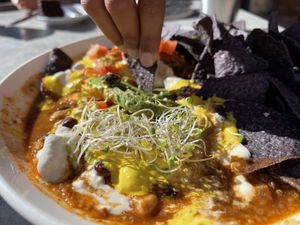 Nachos  at Trilogy Sanctuary in La Jolla