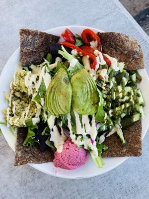 Salad  at Trilogy Sanctuary in La Jolla