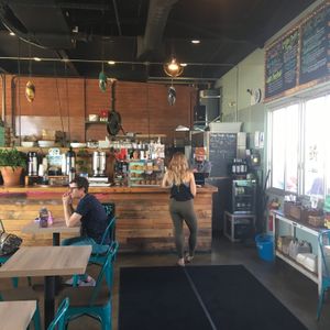 order counter at Trilogy Sanctuary in La Jolla